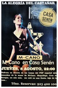 M-cano tributo a Mecano en Bejar (Salamanca)